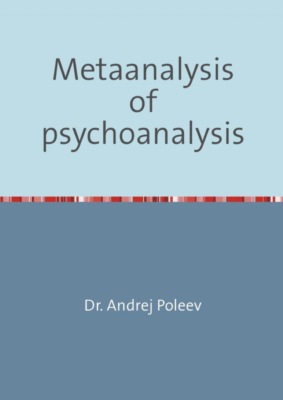 Metaanalysis of psychoanalysis