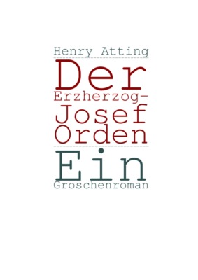 Der Erzherzog-Josef Orden