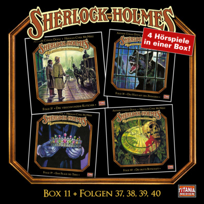 Sherlock Holmes - Die geheimen Fälle des Meisterdetektivs, Box 11: Folgen 37, 38, 39, 40