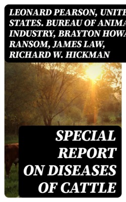 Special Report on Diseases of Cattle