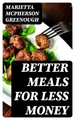 Better Meals for Less Money