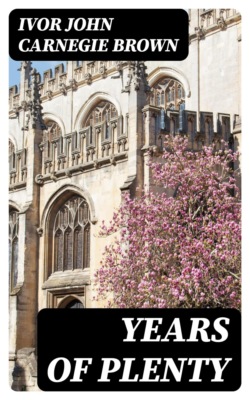 Years of Plenty