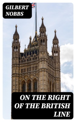 On the right of the British line