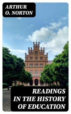 Readings in the History of Education