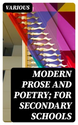 Modern Prose And Poetry; For Secondary Schools