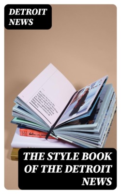 The Style Book of The Detroit News
