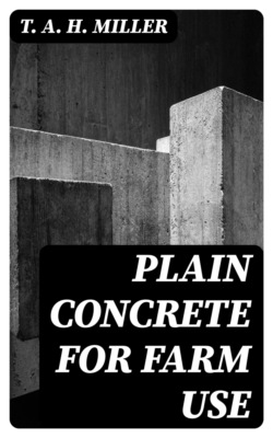 Plain Concrete for Farm Use