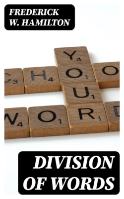 Division of Words