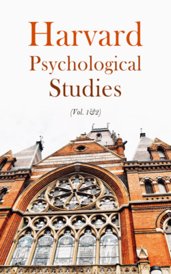 Harvard Psychological Studies (Vol. 1&2)