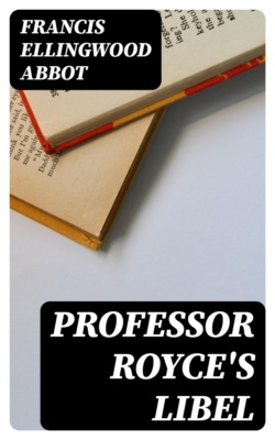 Professor Royce's Libel
