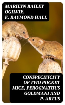 Conspecificity of two pocket mice, Perognathus goldmani and P. artus