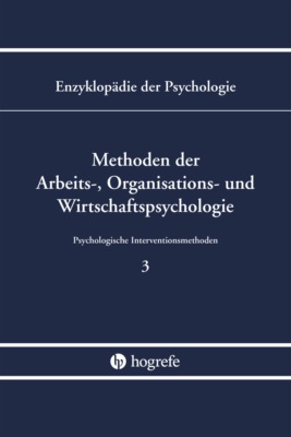 Methoden der Arbeits-, Organisations- und Wirtschaftspsychologie (B/III/3)
