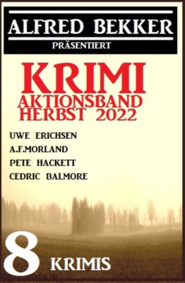 Krimi Aktionsband Herbst 2022: 8 Krimis