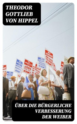 Über die bürgerliche Verbesserung der Weiber