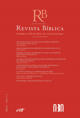 Revista Bíblica 2022/1-2 - Año 84