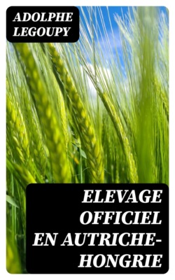 Elevage officiel en Autriche-Hongrie