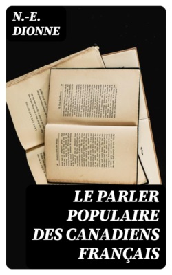 Le parler populaire des Canadiens français
