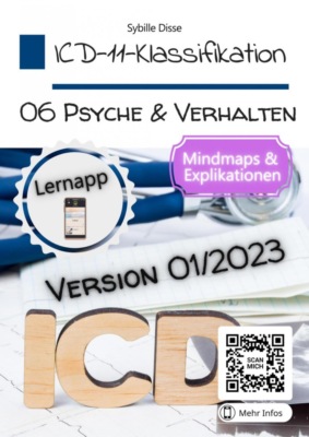 ICD-11-Klassifikation 06: Psychische Störungen, Verhaltensstörungen oder neuronale Entwicklungsstörungen Version 01/2023