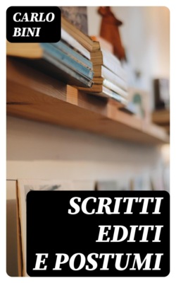 Scritti editi e postumi