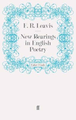New Bearings in English Poetry
