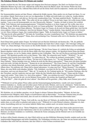 The Amazing Melanie Poison