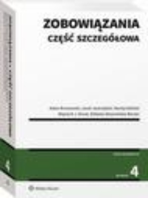 Zobowiązania. Część szczegółowa