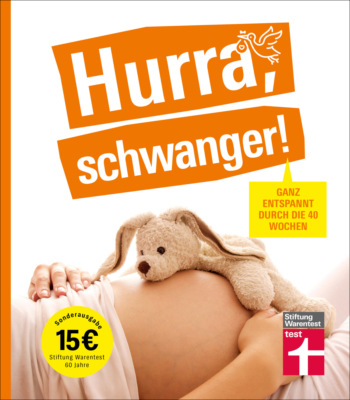 Hurra, schwanger! – Die perfekte Begleitung durch die Schwangerschaft, guter Überblick über die wichtigsten Fragen, anschaulich erklärt dank Doppelseiten-Prinzip