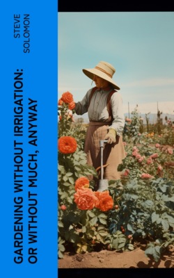 Gardening Without Irrigation: or without much, anyway