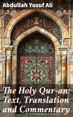 The Holy Qur-an: Text, Translation and Commentary