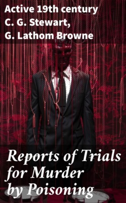 Reports of Trials for Murder by Poisoning