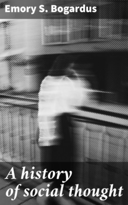 A history of social thought