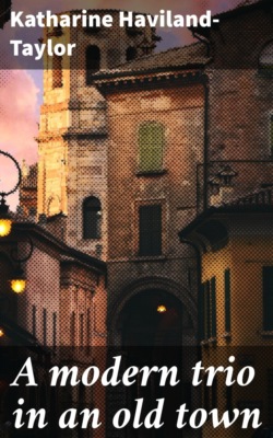 A modern trio in an old town