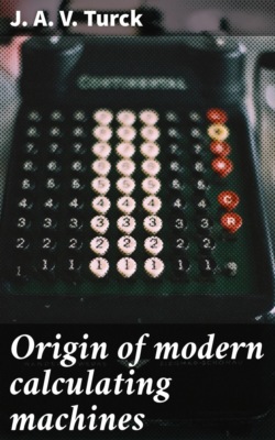 Origin of modern calculating machines