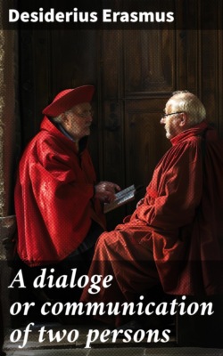A dialoge or communication of two persons