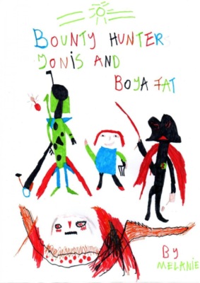 Bounty Hunters Jonis and Boja Fat (US Jonis and Boja Fat)