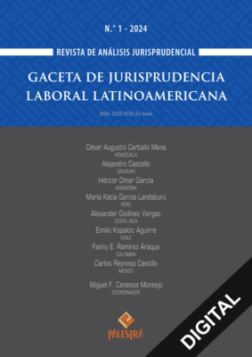 Gaceta de jurisprudencia laboral latinoamericana Nro. 1