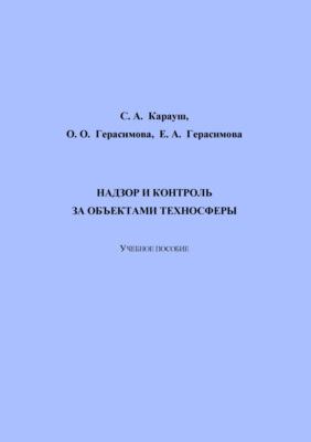 Надзор и контроль за объектами техносферы