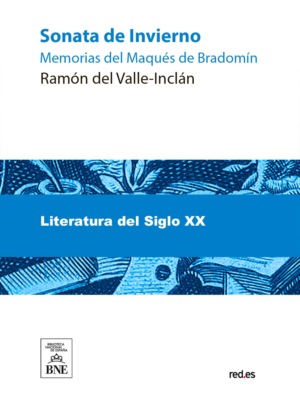 Sonata de invierno : memorias del marqués de Bradomín