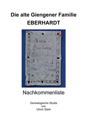 Die alte Giengener Familie EBERHARDT