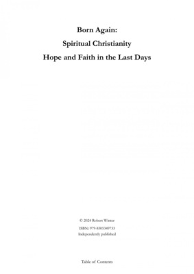 Born Again: Spiritual Christianity