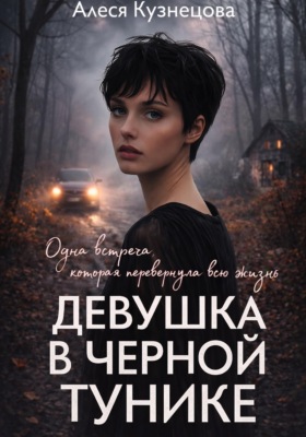 Девушка в черной тунике