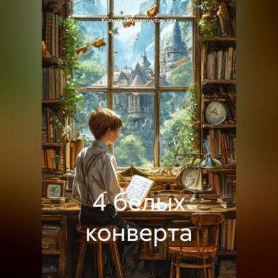 4 белых конверта