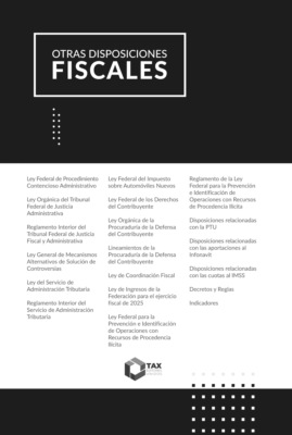 Otras Disposiciones Fiscales 2025