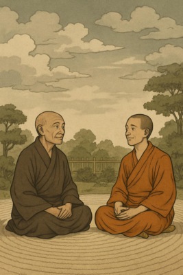 Ein Gespräch unter Buddhisten