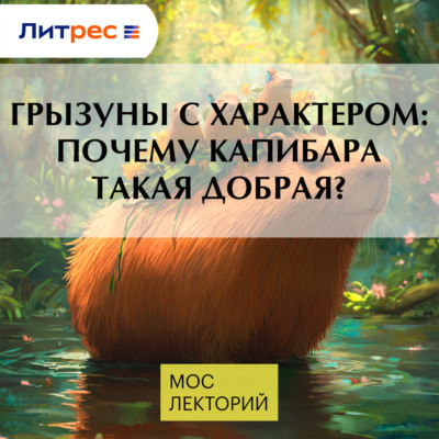 Грызуны с характером: почему капибара такая добрая?