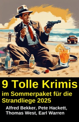 9 Tolle Krimis im Sommerpaket für die Strandliege 2025