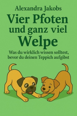 vier Pfoten und ganz viel Welpe