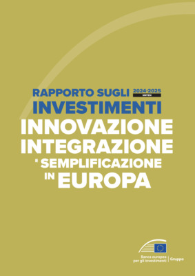 Rapporto sugli investimenti 2024/2025 – Sintesi