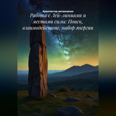 Работа с Лей-линиями и местами силы: Поиск, взаимодействие, набор энергии