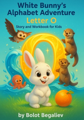 White Bunnys Alphabet Adventure Letter O — Story and Workbook for Kids